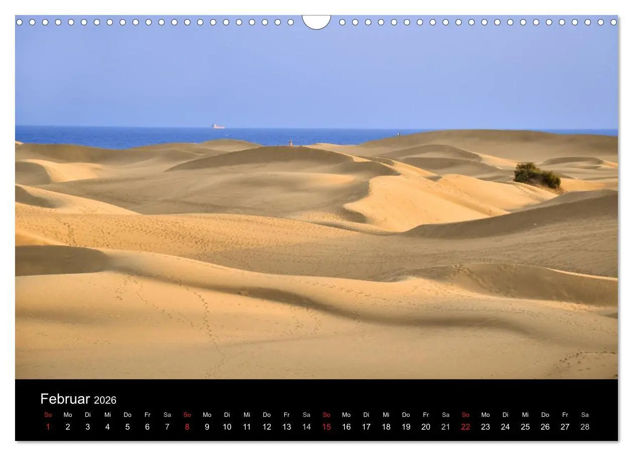 Bild: 9783516200355 | GRAN CANARIA/Dünen von Maspalomas (Wandkalender 2026 DIN A3 quer),...
