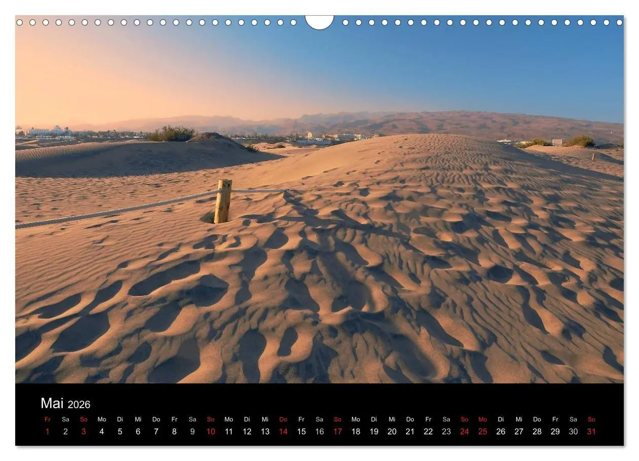 Bild: 9783516200355 | GRAN CANARIA/Dünen von Maspalomas (Wandkalender 2026 DIN A3 quer),...