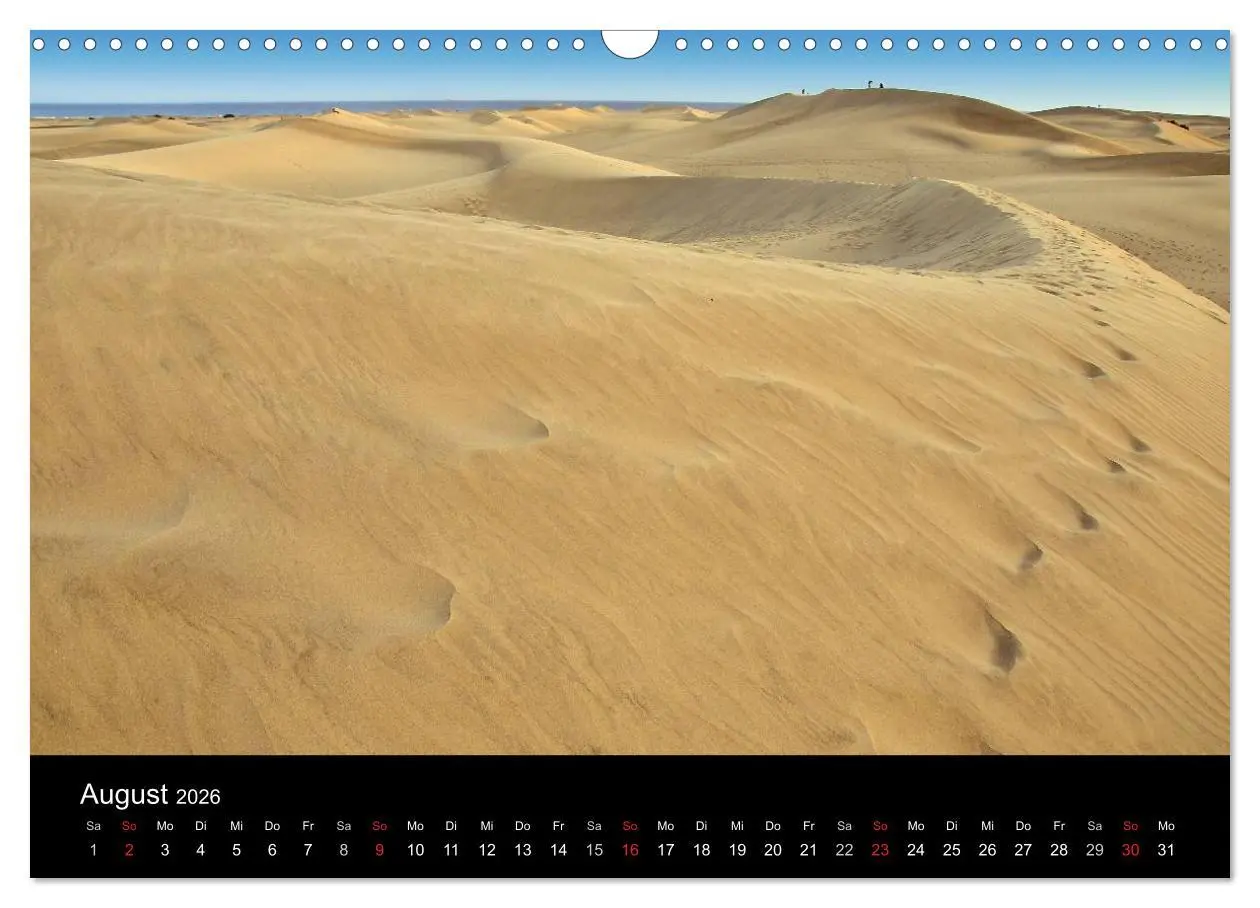 Bild: 9783516200355 | GRAN CANARIA/Dünen von Maspalomas (Wandkalender 2026 DIN A3 quer),...