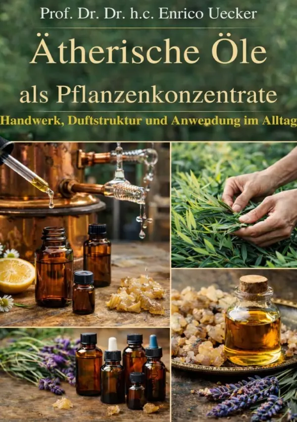Cover: 9783565190355 | "Ätherische Öle als Pflanzenkonzentrate" | Enrico Uecker | Taschenbuch