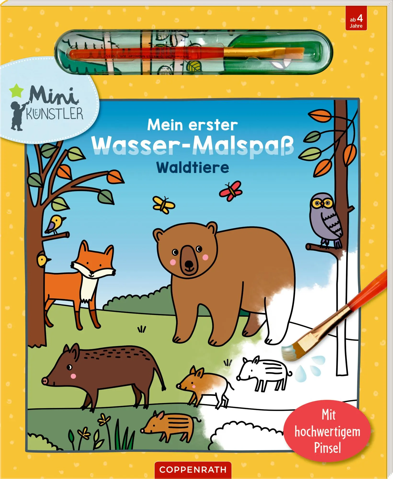 Cover: 9783649650355 | Mein erster Wasser-Malspaß | Waldtiere | Elisabeth Morais | Buch