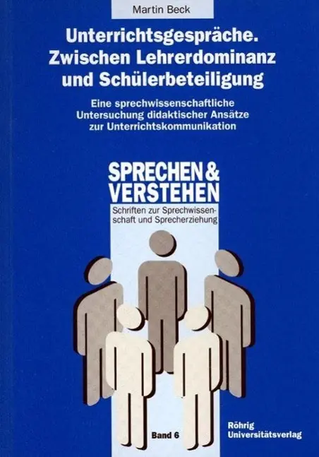 Cover: 9783861100355 | Beck, M: Unterrichtsgespräche | Martin Beck | Taschenbuch | Deutsch