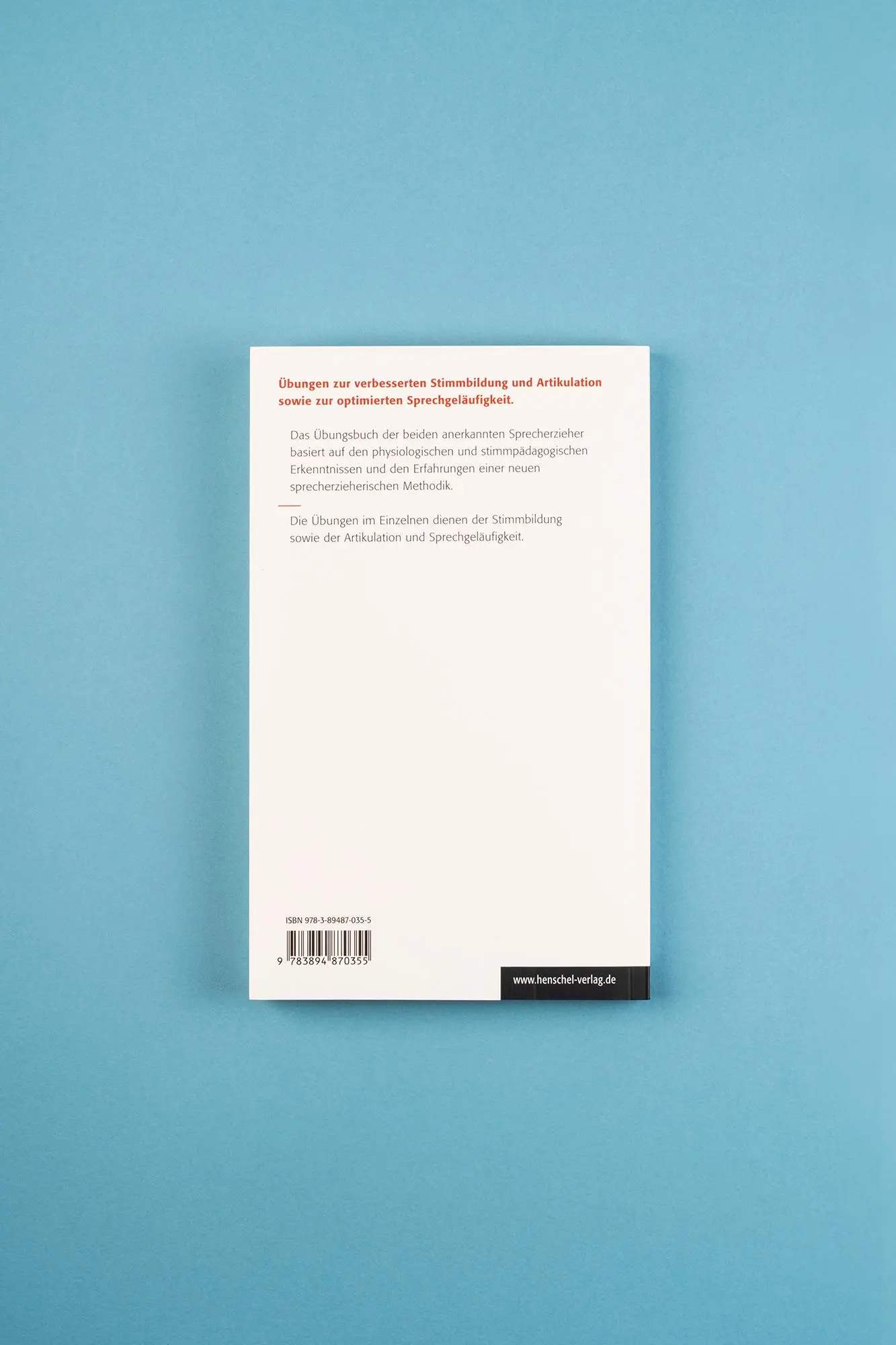 Bild: 9783894870355 | Sprecherzieherisches Übungsbuch | Egon Aderhold (u. a.) | Taschenbuch