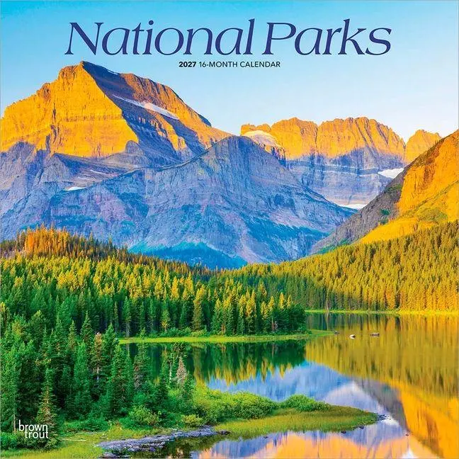 Cover: 9798330710355 | National Parks 2027 12 X 24 Inch (Hanging) Monthly Square Wall...