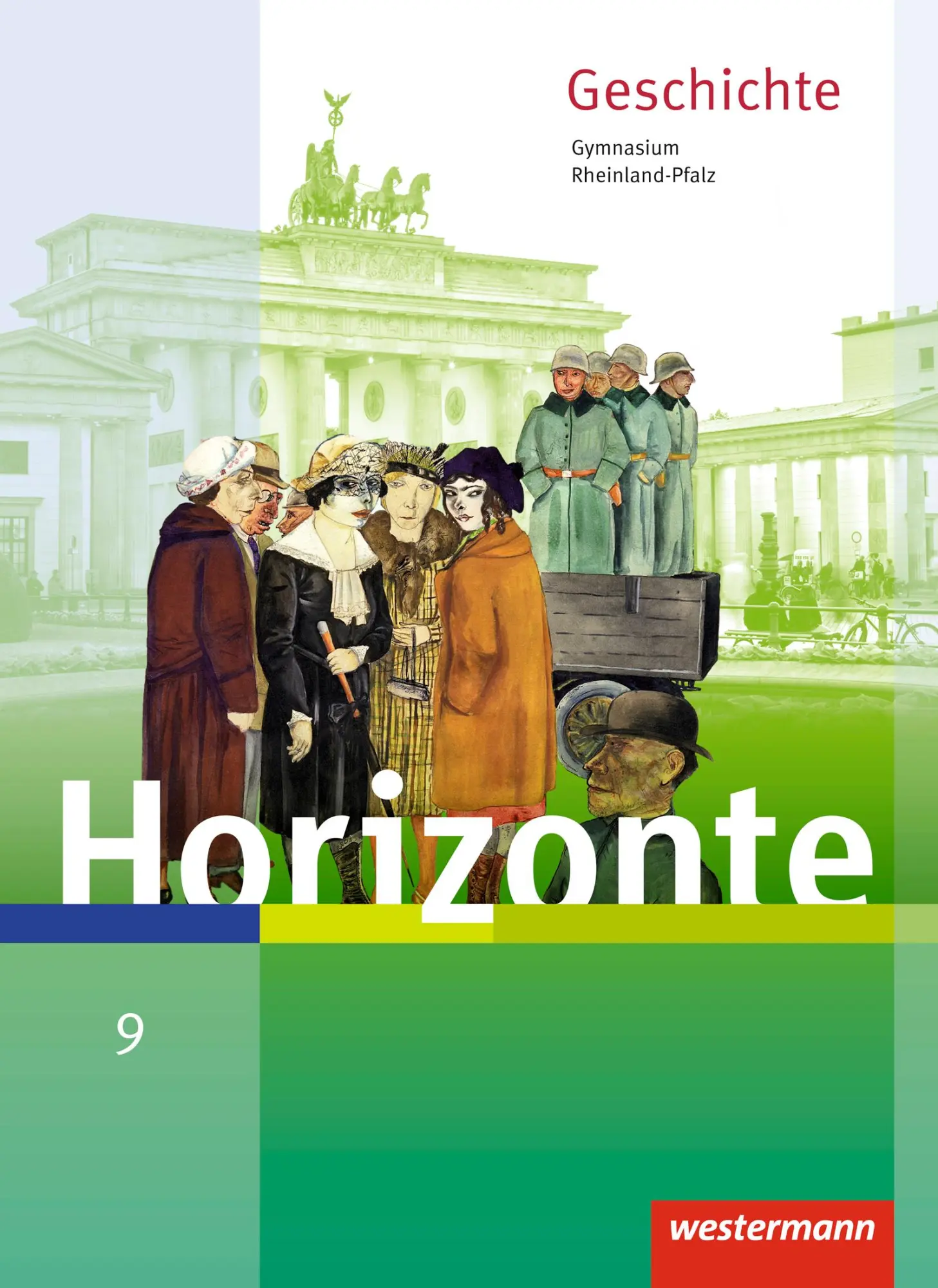 Cover: 9783141120455 | Horizonte 9. Schulbuch. Geschichte für Gymnasien. Rheinland-Pfalz