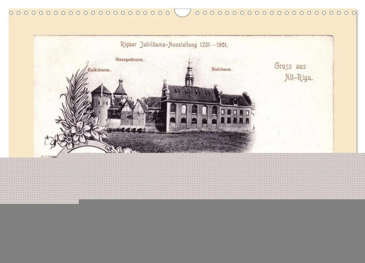 Bild: 9783383920455 | Gruss aus Riga - Historische Ansichtskarten (Wandkalender 2025 DIN...
