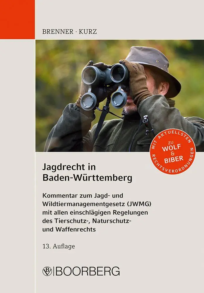 Cover: 9783415070455 | Jagdrecht in Baden-Württemberg | Michael Brenner (u. a.) | Taschenbuch