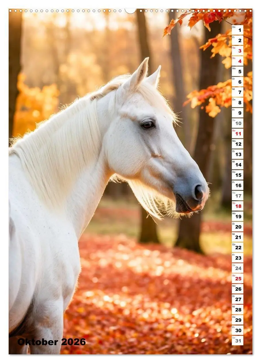 Bild: 9783516670455 | Pferdekalender - Wunderschöne Pferde in Natur und Portraits...