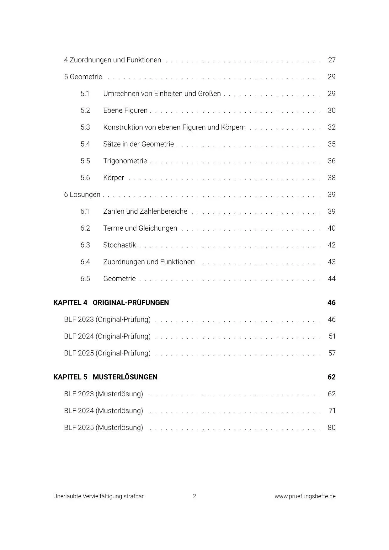 Bild: 9783692040455 | Prüfungsheft &amp; Training - 2026 Mathematik BLF - Thüringen -...