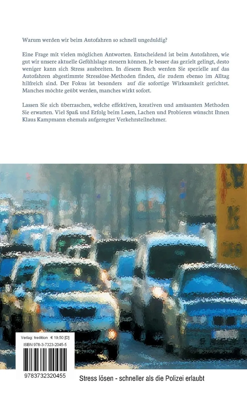 Rückseite: 9783732320455 | Tipps zum stressfreien Autofahren | genial gelassen ankommen | Buch