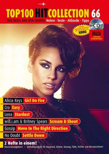 Cover: 9783795790455 | Top 100 Hit Collection 66. Nr.66 | Uwe Bye | Music Factory | Geheftet
