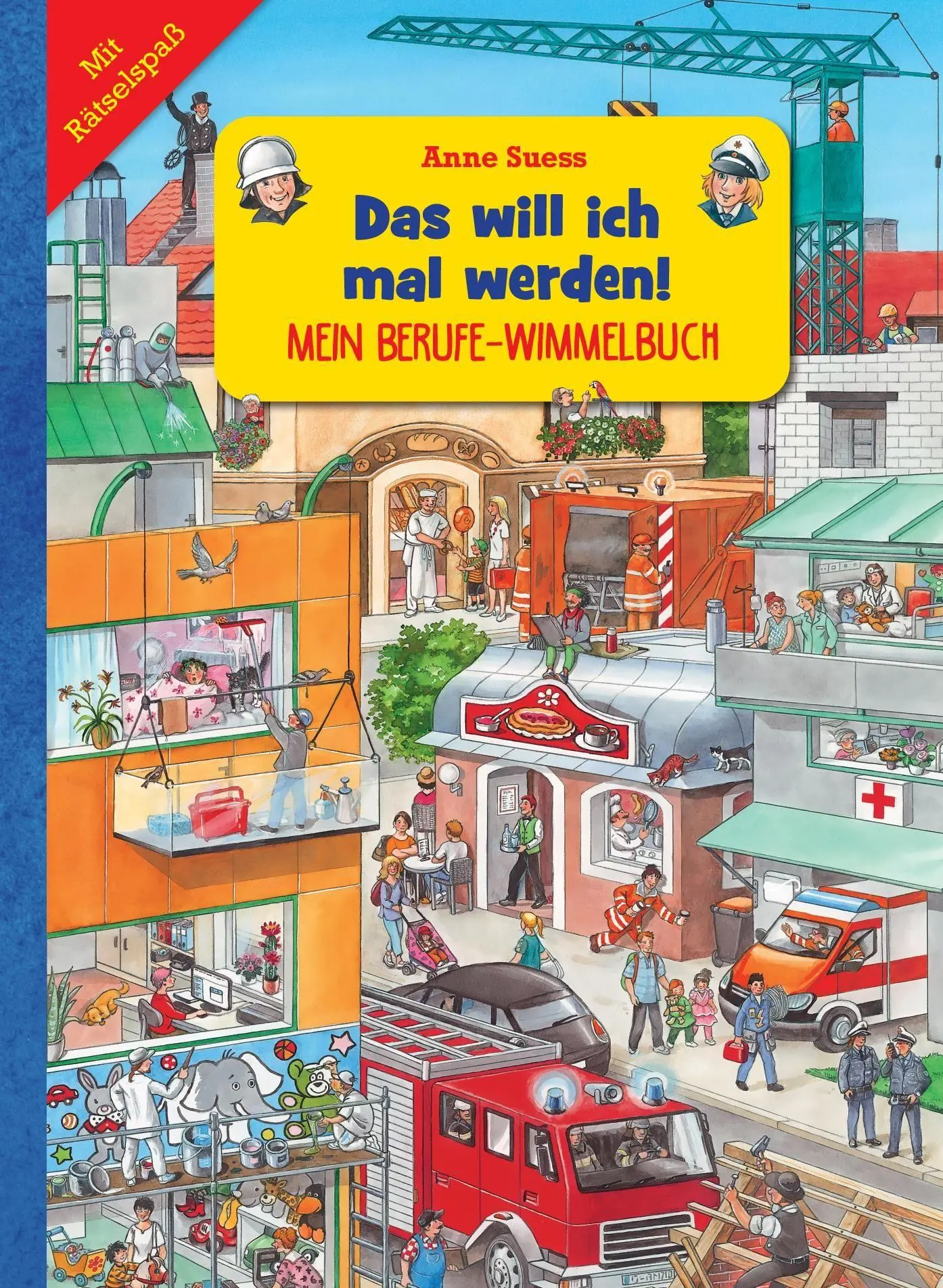 Cover: 9783849930455 | Mein Berufe-Wimmelbuch I Das will ich mal werden | Anne Suess | Buch