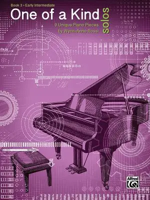 Cover: 9781470610555 | One of a Kind Solos, Book 3 | 9 Unique Piano Pieces | Wynn-Anne Rossi