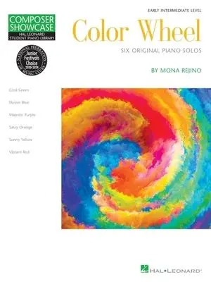 Color Wheel by Mona Rejino - Piano Sheet Music Collection Nfmc 2020-2024 Selection Hal Leonard Student Piano Library Composer Showcase Early Intermediate Piano Solo Collection