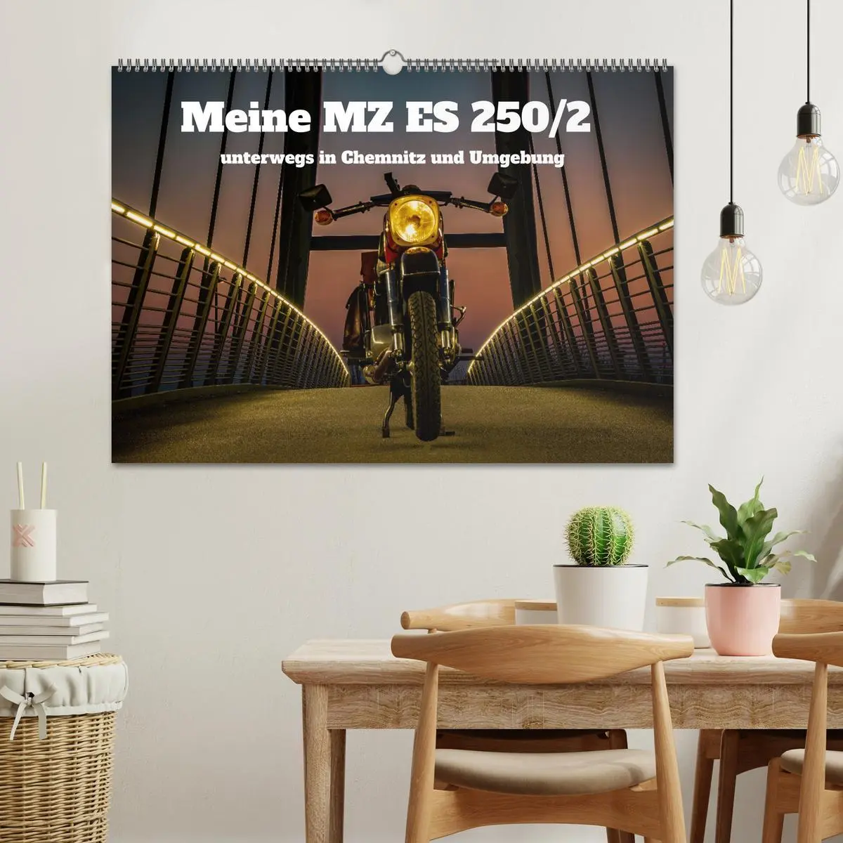 Bild: 9783457330555 | Meine MZ ES 250/2 unterwegs in Chemnitz (Wandkalender 2026 DIN A2...