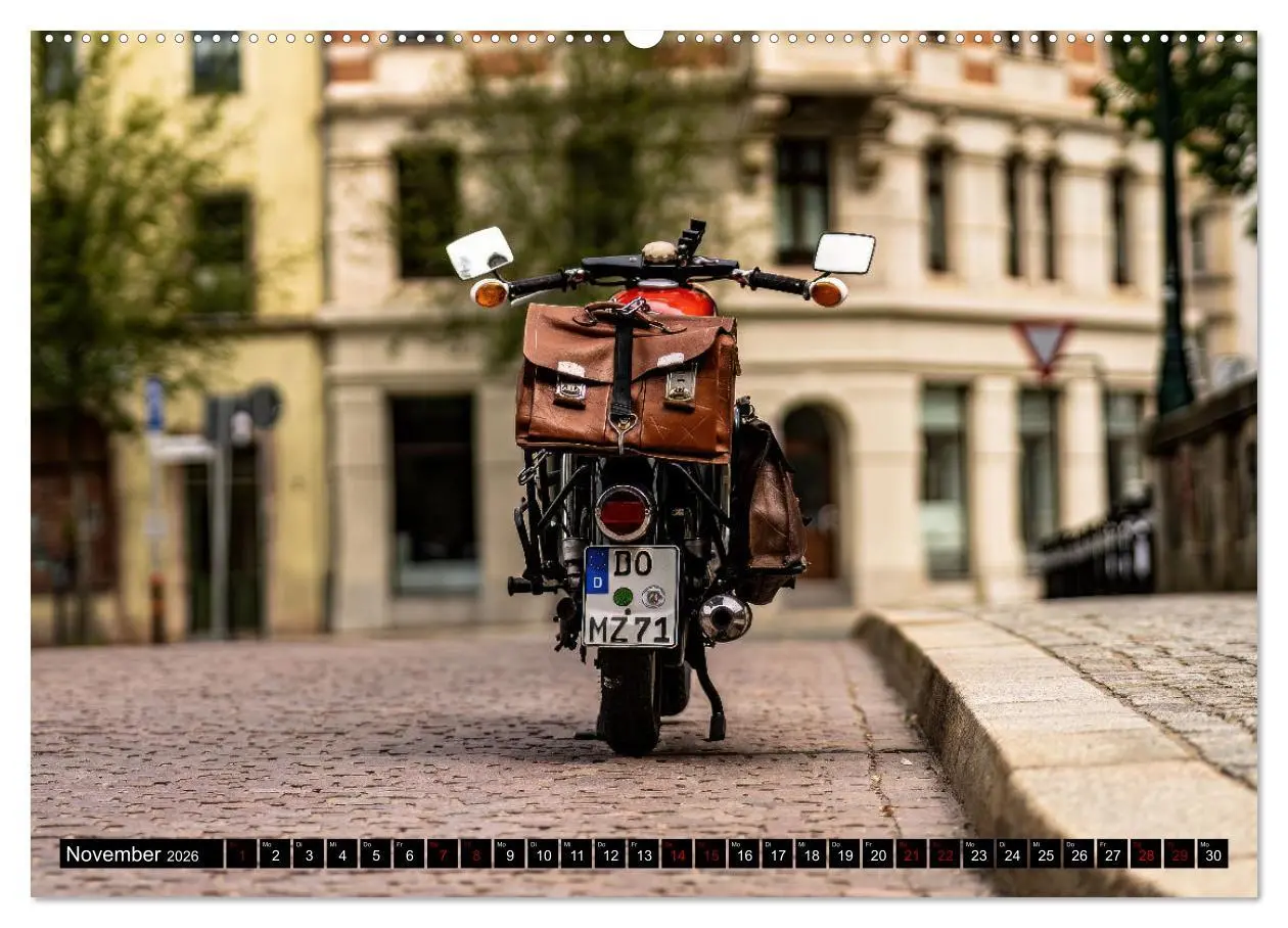 Bild: 9783457330555 | Meine MZ ES 250/2 unterwegs in Chemnitz (Wandkalender 2026 DIN A2...