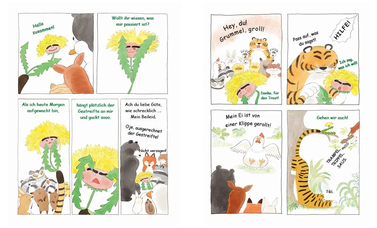 Bild: 9783954240555 | Der Tiger und sein Löwenzahn | Gee Eun Lee | Buch | 75 S. | Deutsch