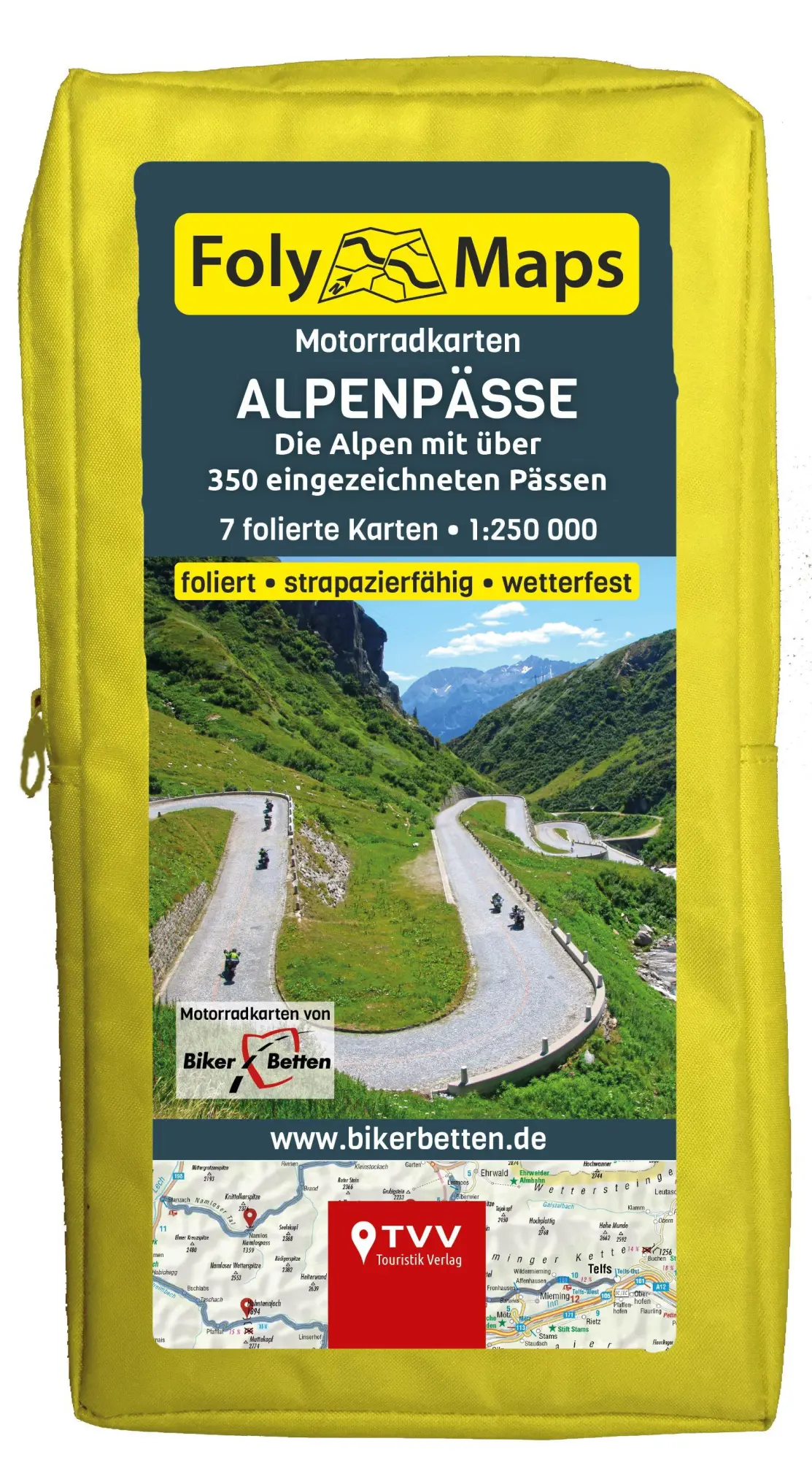 Cover: 9783965990555 | FolyMaps-Set Alpenpässe SPEZIAL | (Land-)Karte | SET | Deutsch | 2025