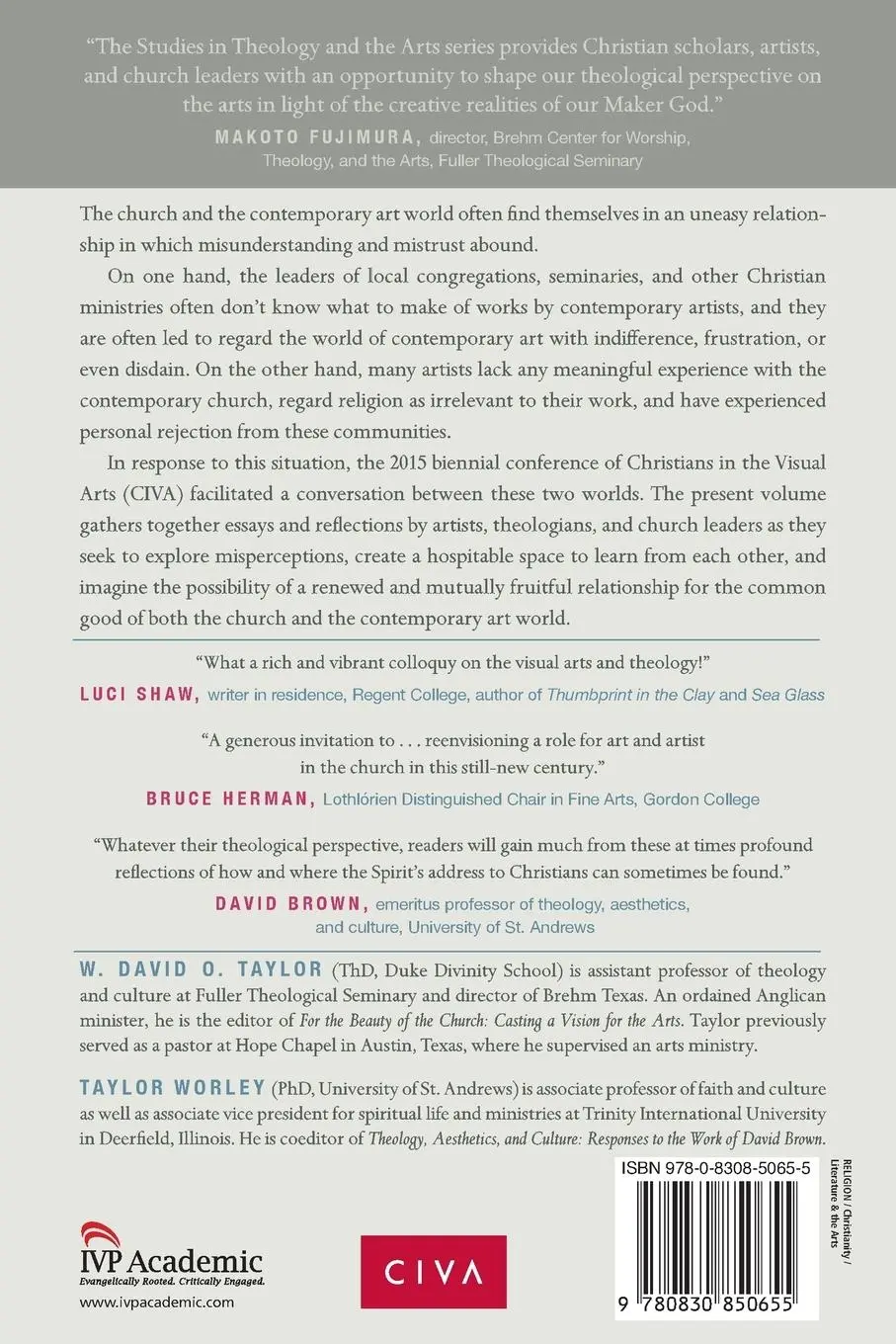 Rückseite: 9780830850655 | Contemporary Art and the Church | A Conversation Between Two Worlds