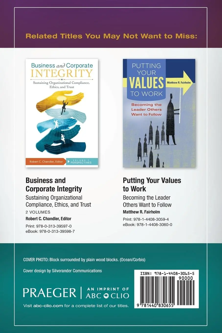 Rückseite: 9781440830655 | Ethics, the Heart of Leadership | Joanne Ciulla | Taschenbuch | 2014