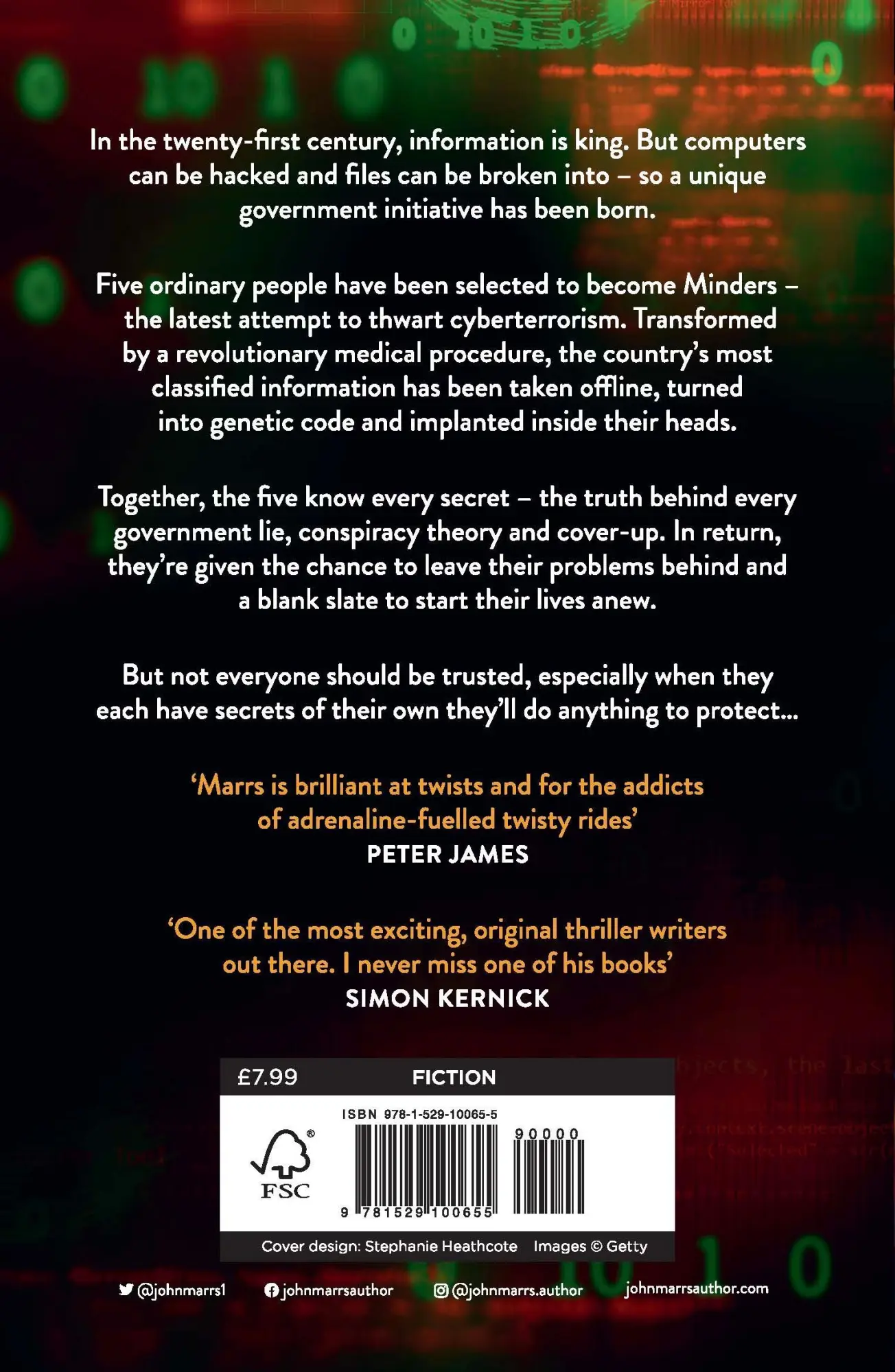 Rückseite: 9781529100655 | The Minders | John Marrs | Taschenbuch | B-format paperback | 448 S.