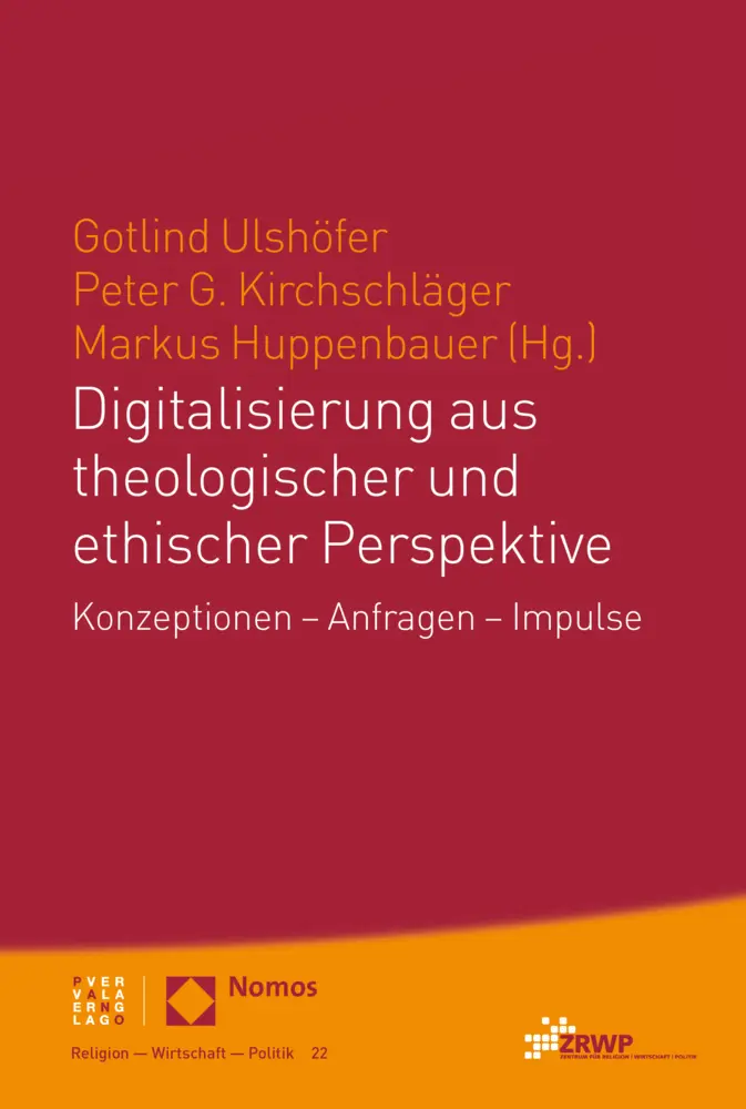 Cover: 9783290220655 | Digitalisierung aus theologischer und ethischer Perspektive | Buch