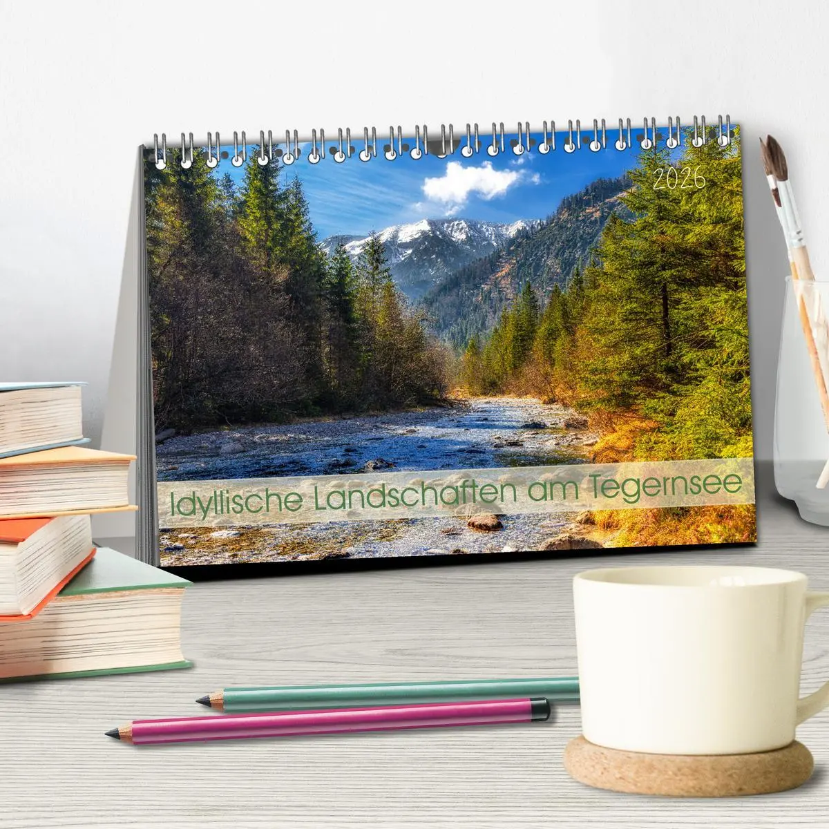 Bild: 9783457490655 | Idyllische Landschaften am Tegernsee (Tischkalender 2026 DIN A5...
