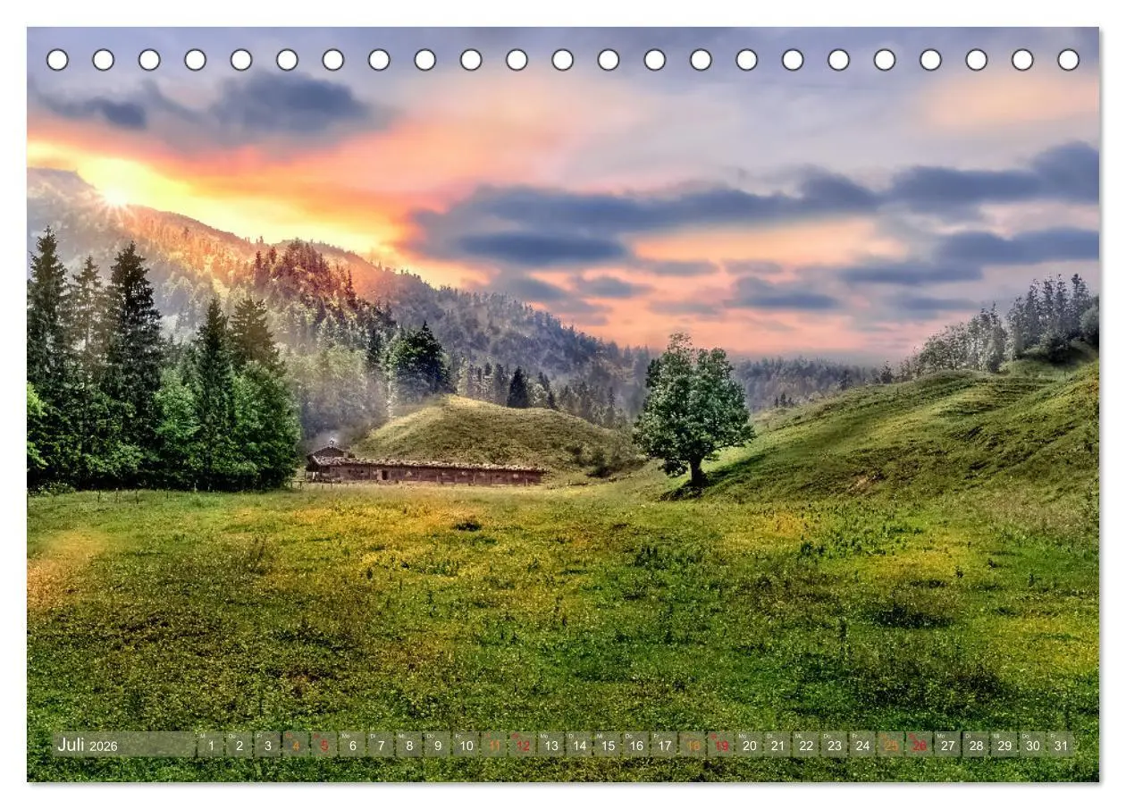 Bild: 9783457490655 | Idyllische Landschaften am Tegernsee (Tischkalender 2026 DIN A5...