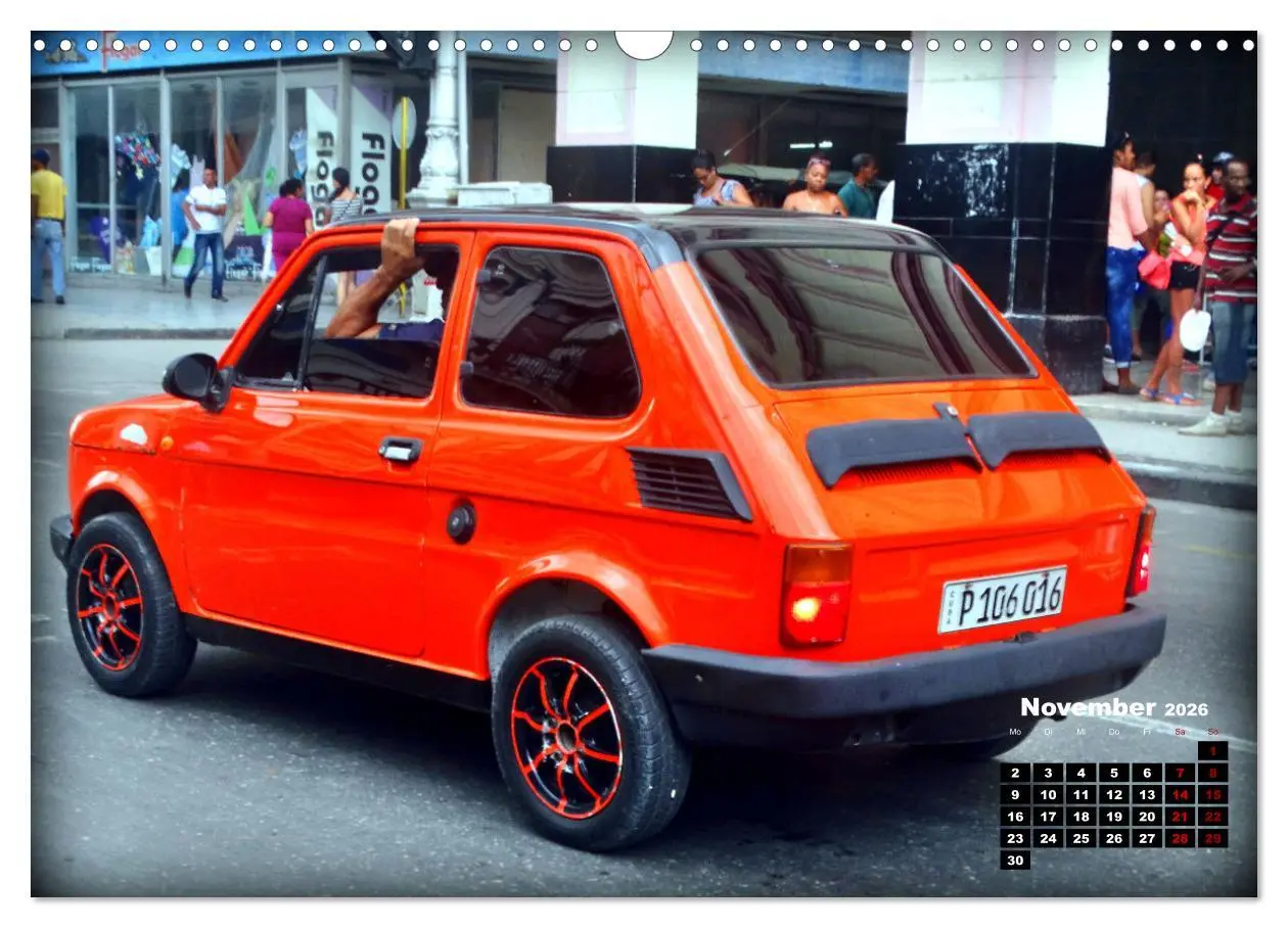 Bild: 9783457560655 | Auto-Zwerge - Europäische Kleinstwagen auf Kuba (Wandkalender 2026...