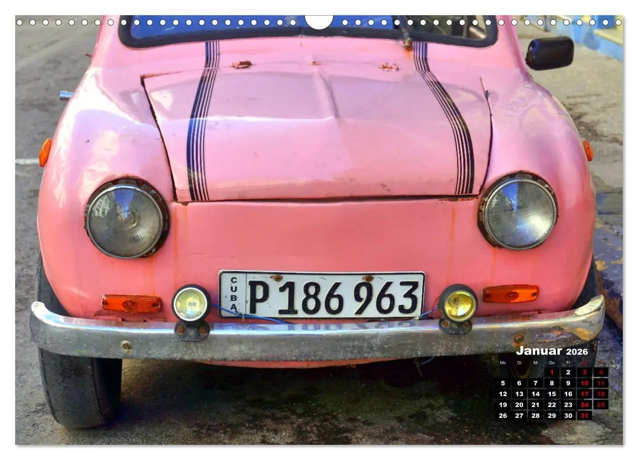 Bild: 9783457560655 | Auto-Zwerge - Europäische Kleinstwagen auf Kuba (Wandkalender 2026...