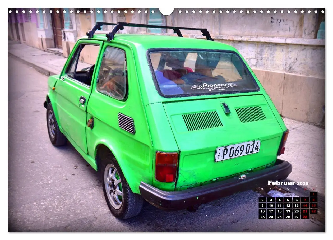 Bild: 9783457560655 | Auto-Zwerge - Europäische Kleinstwagen auf Kuba (Wandkalender 2026...