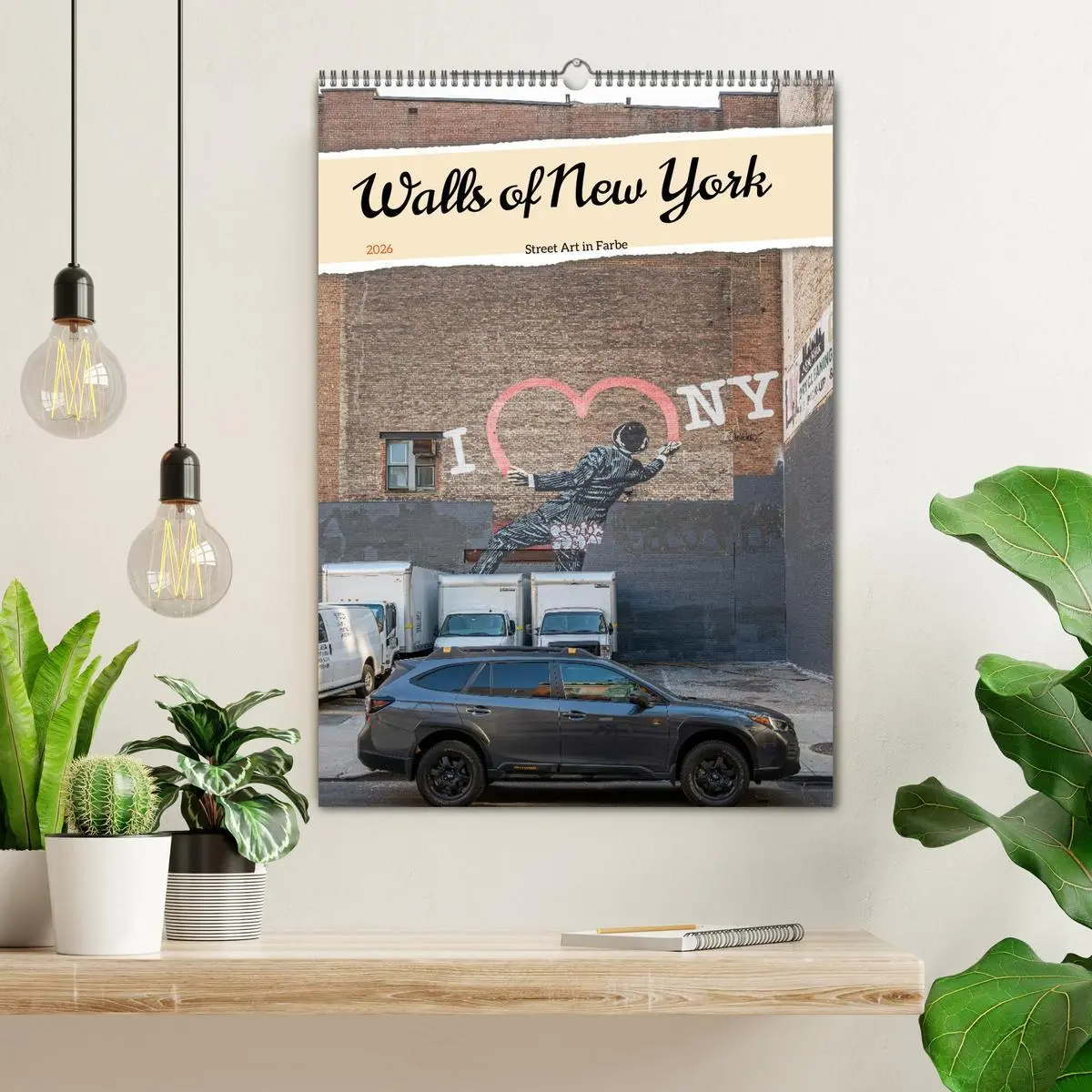 Bild: 9783516650655 | Walls of New York - Street Art in Farbe (Wandkalender 2026 DIN A2...