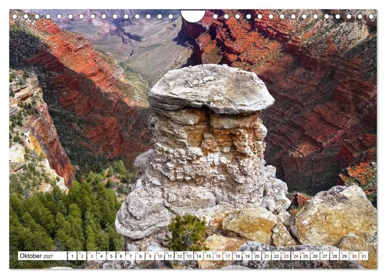 Bild: 9783569290655 | Grand Canyon, Nationalpark (Wandkalender 2027 DIN A4 quer),...
