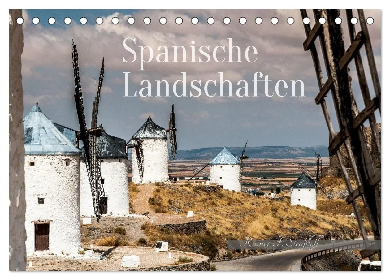 Cover: 9783569360655 | Spanische Landschaften (Tischkalender 2027 DIN A5 quer), CALVENDO...