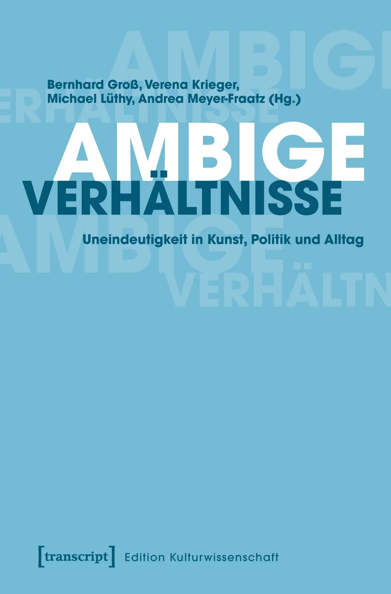 Cover: 9783837650655 | Ambige Verhältnisse | Bernhard Groß | Taschenbuch | 358 S. | Deutsch