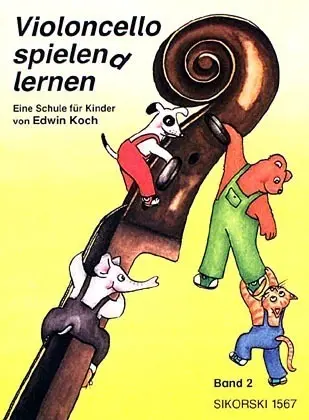 Cover: 9783920880655 | Violoncello spielen(d) lernen. Eine Schule für Kinder | Edwin Koch