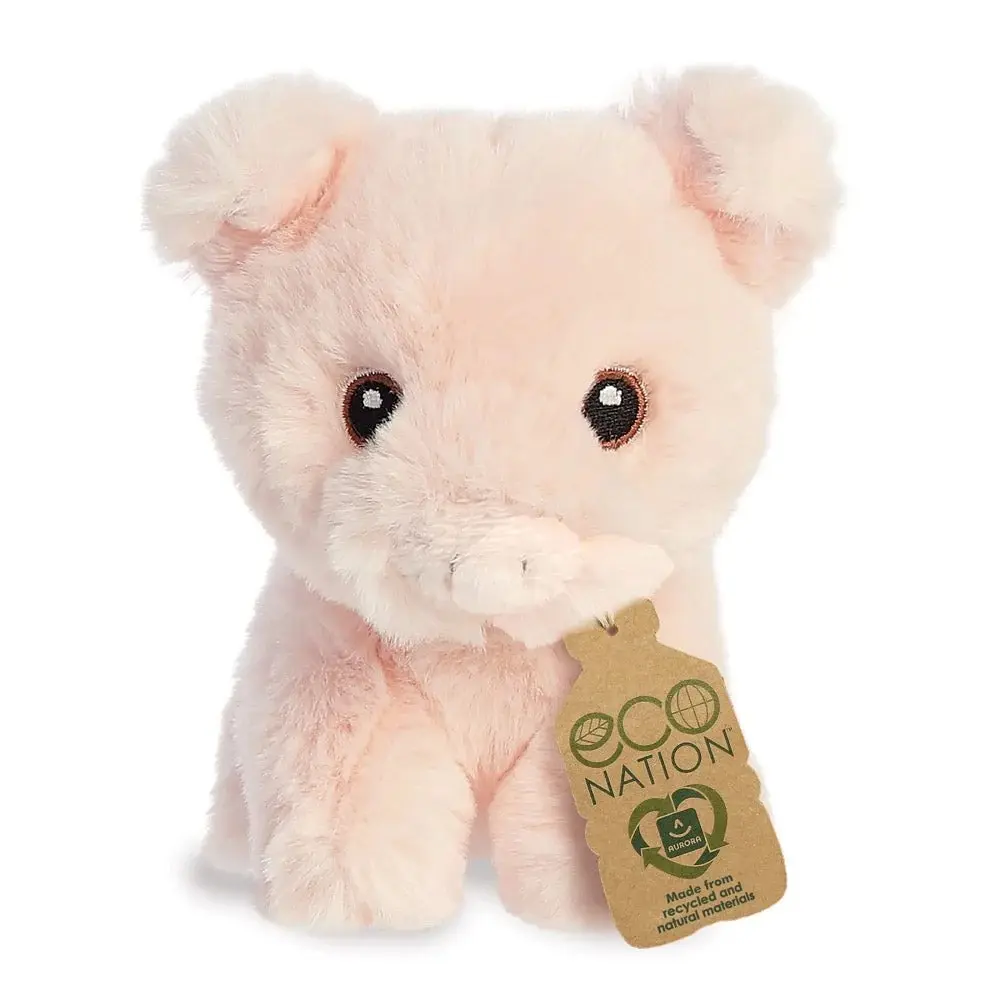 Cover: 5034566350755 | Aurora 35075 - Eco Nation Mini, Schwein, Plüschtier, 13 cm | 35075
