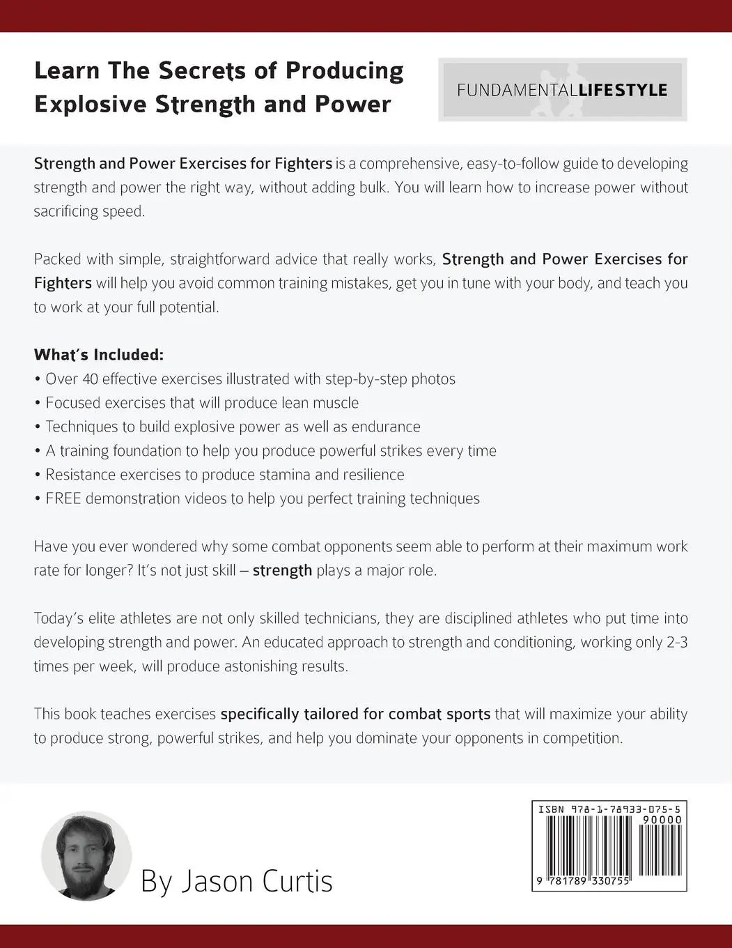 Rückseite: 9781789330755 | Strength and Power Exercises for Fighters | Jason Curtis | Taschenbuch