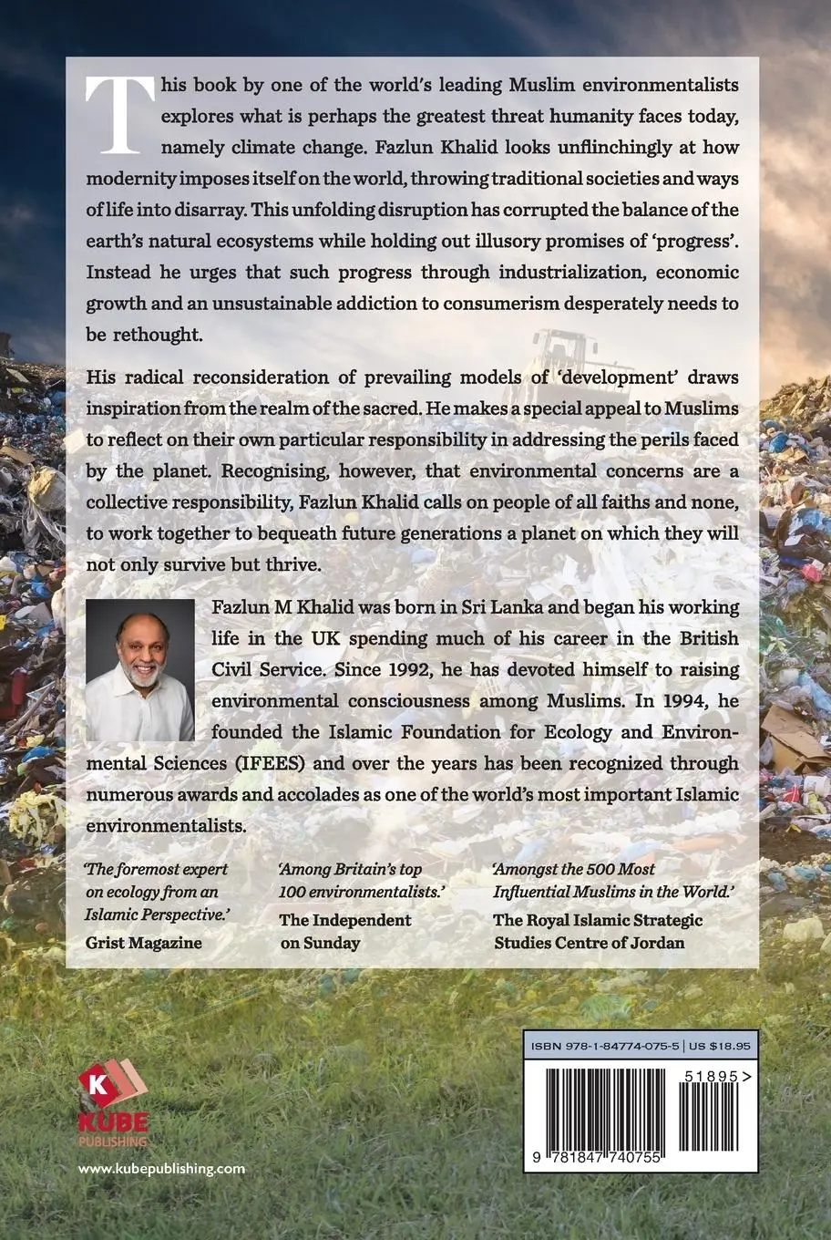 Rückseite: 9781847740755 | Signs on the Earth | Fazlun M Khalid | Taschenbuch | Englisch | 2019