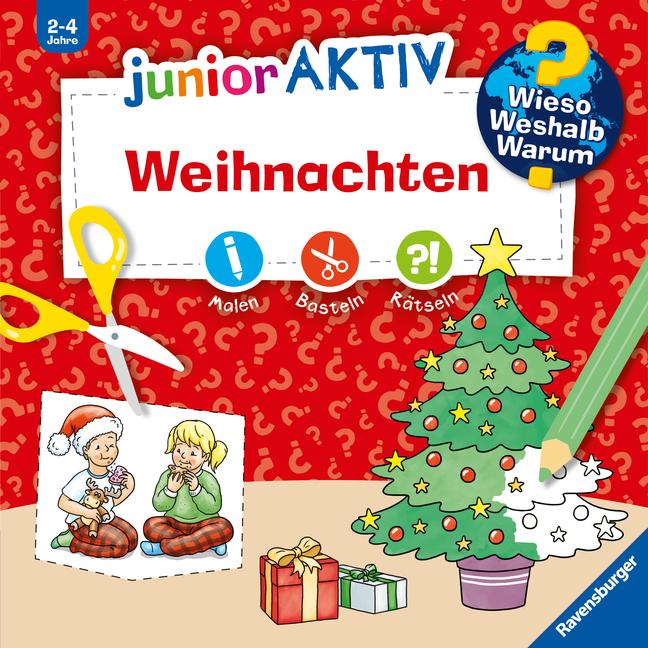Cover: 9783473600755 | Wieso? Weshalb? Warum? junior AKTIV - Weihnachten | Oliver Kockmann