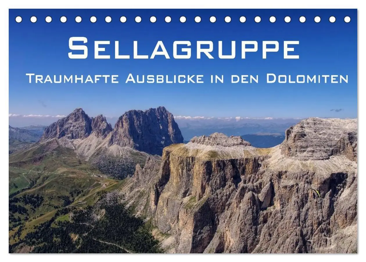 Cover: 9783516020755 | Sellagruppe - Traumhafte Ausblicke in den Dolomiten (Tischkalender...