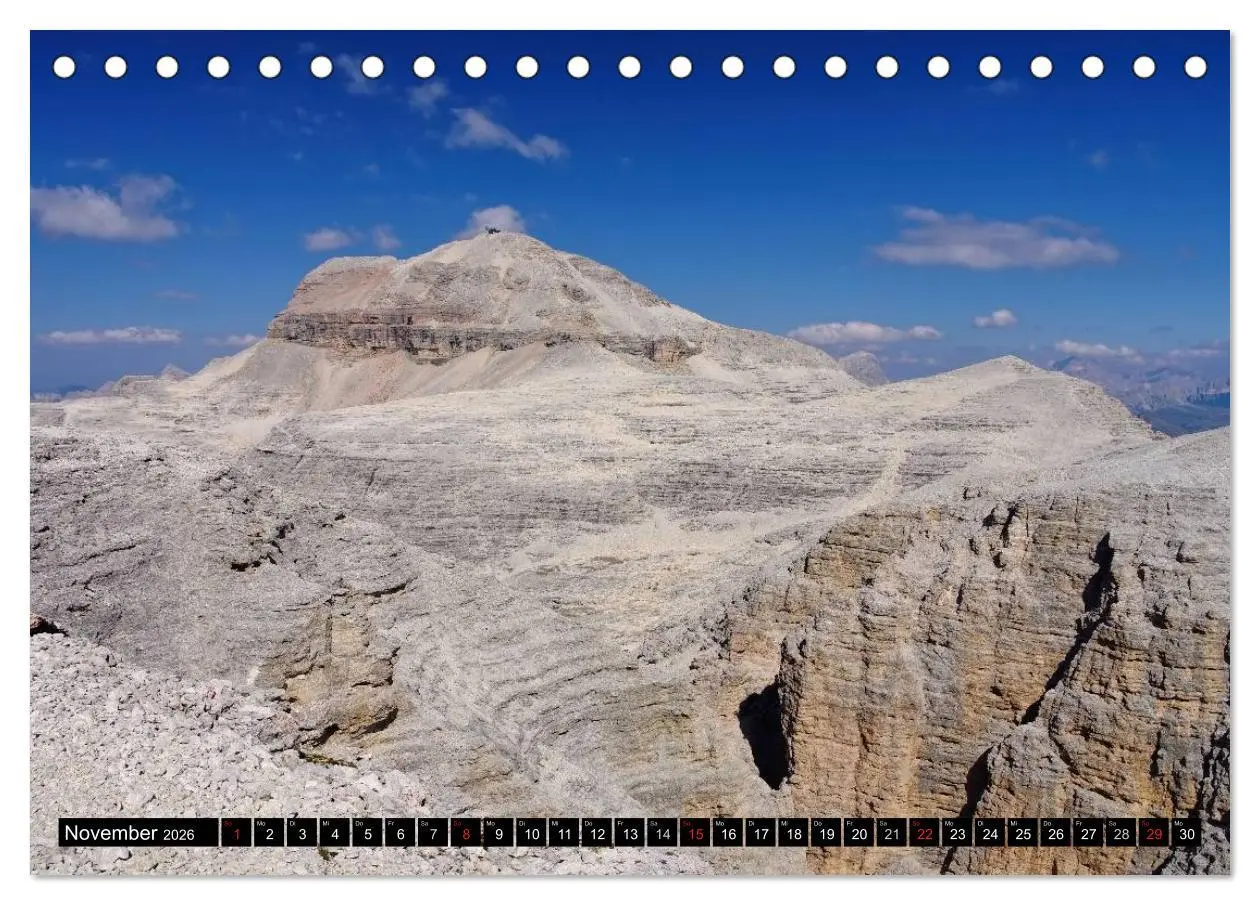 Bild: 9783516020755 | Sellagruppe - Traumhafte Ausblicke in den Dolomiten (Tischkalender...