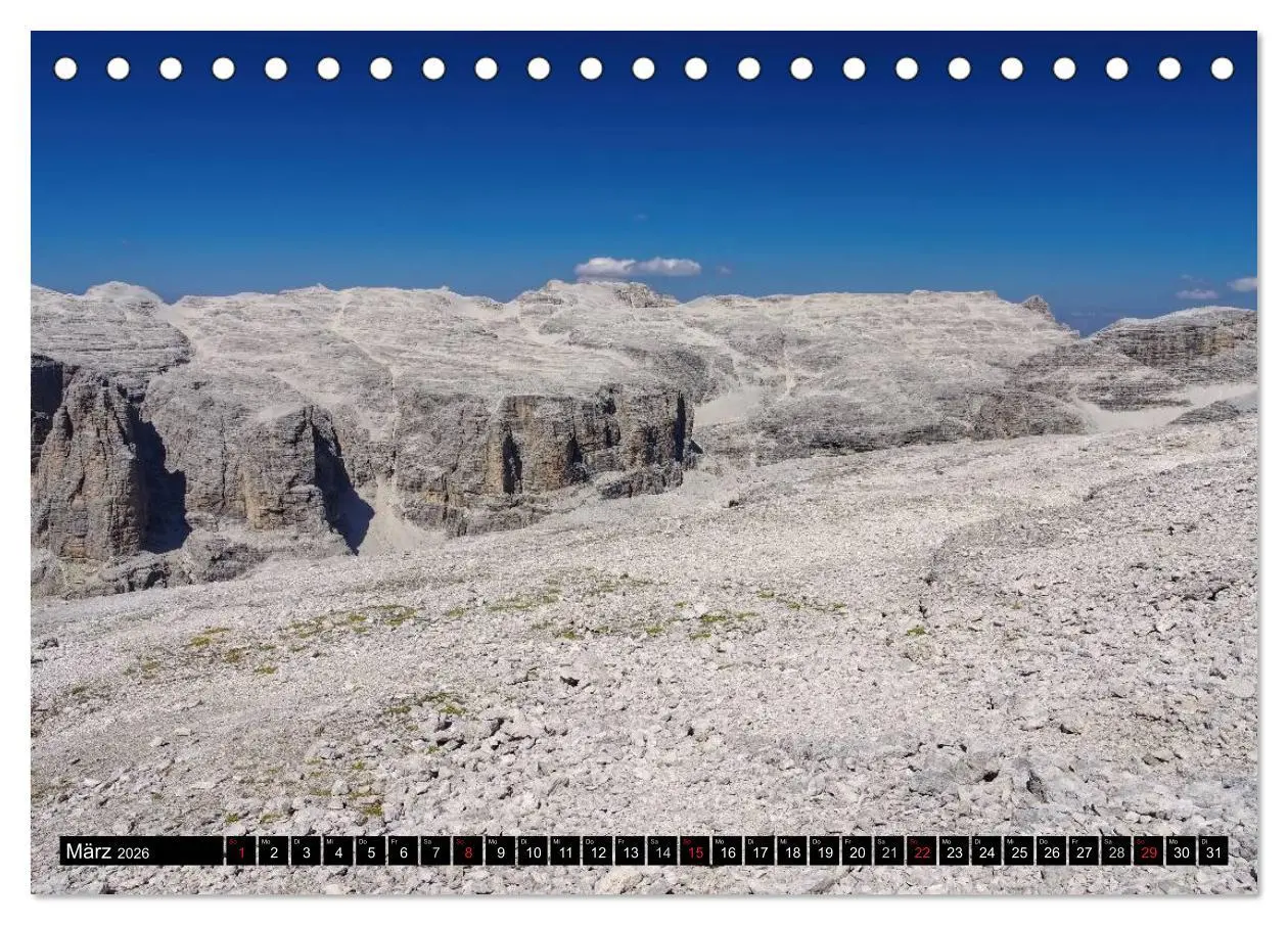Bild: 9783516020755 | Sellagruppe - Traumhafte Ausblicke in den Dolomiten (Tischkalender...