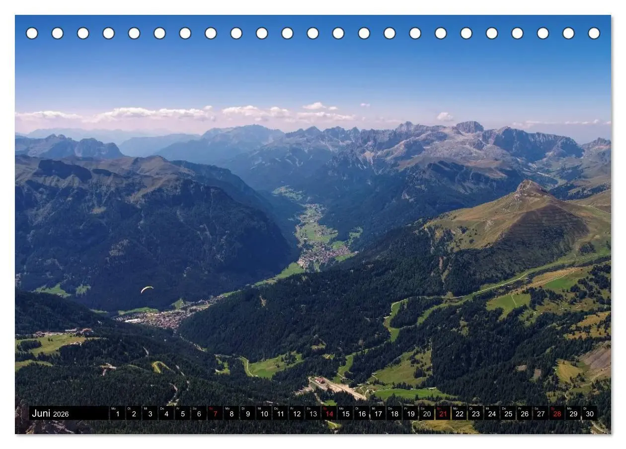 Bild: 9783516020755 | Sellagruppe - Traumhafte Ausblicke in den Dolomiten (Tischkalender...