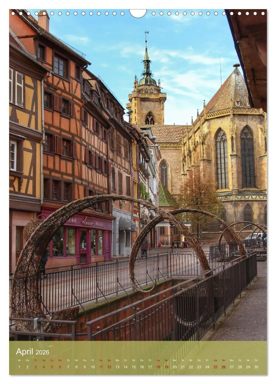 Bild: 9783516330755 | Reise durchs Elsass (Wandkalender 2026 DIN A3 hoch), CALVENDO...