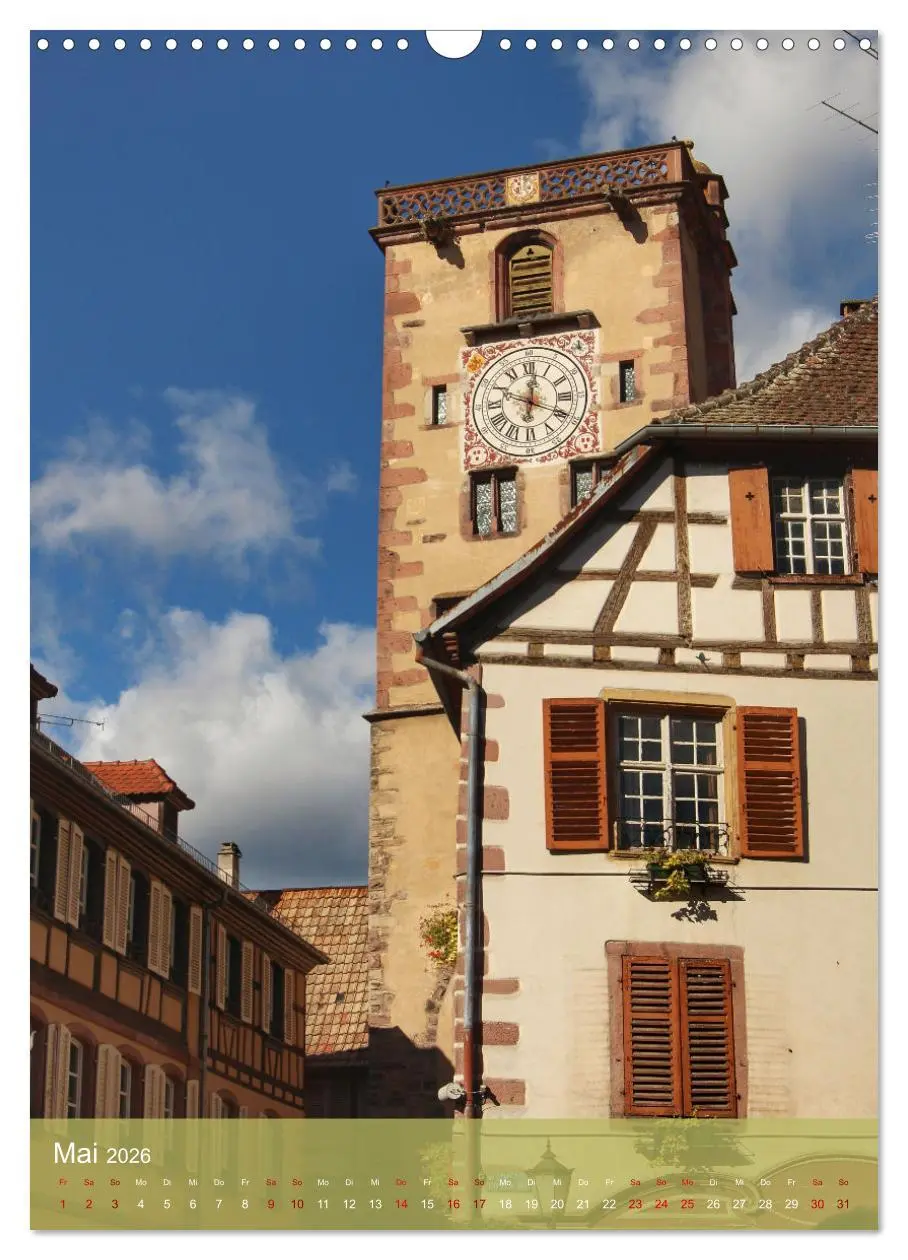 Bild: 9783516330755 | Reise durchs Elsass (Wandkalender 2026 DIN A3 hoch), CALVENDO...