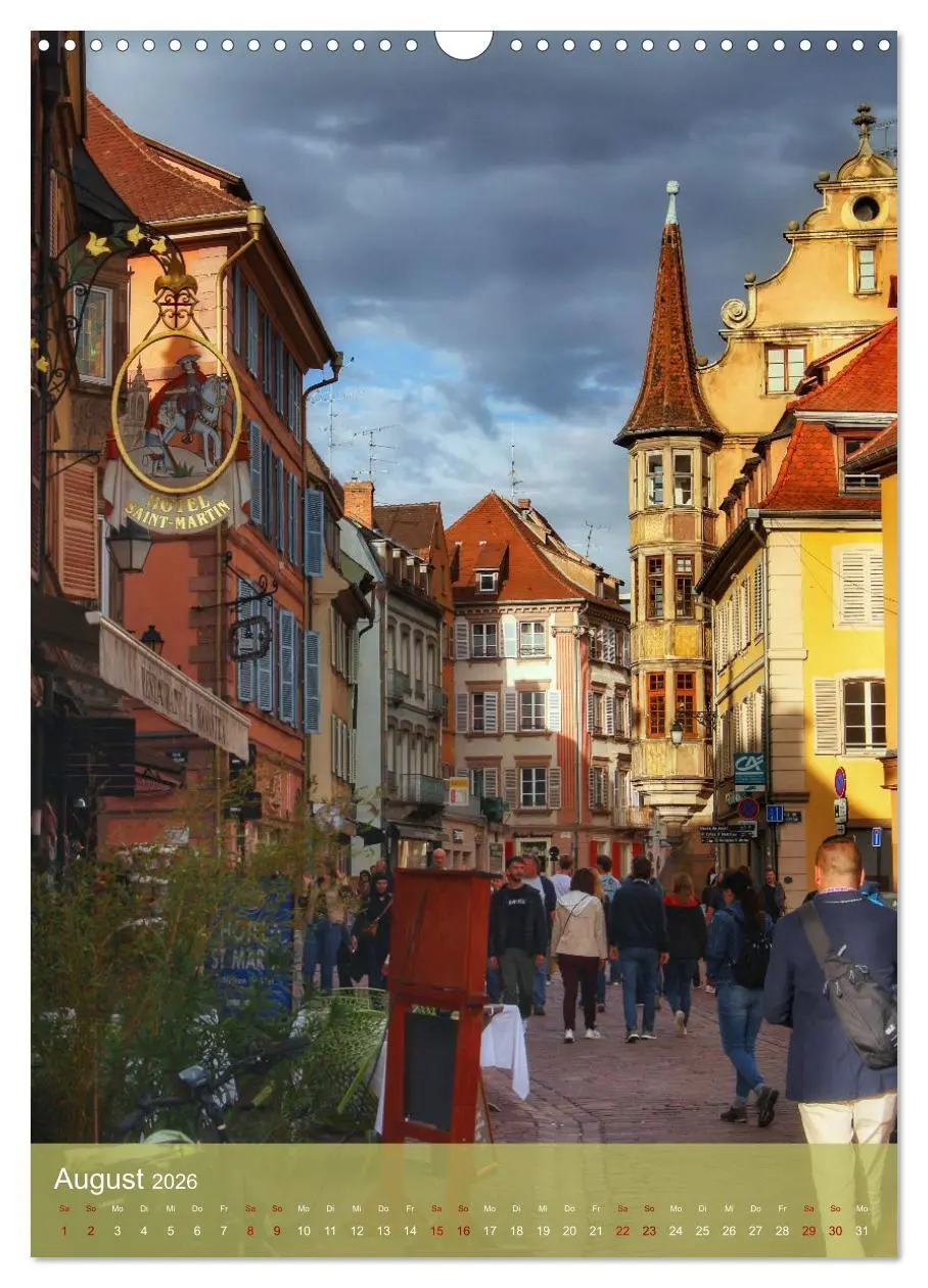 Bild: 9783516330755 | Reise durchs Elsass (Wandkalender 2026 DIN A3 hoch), CALVENDO...
