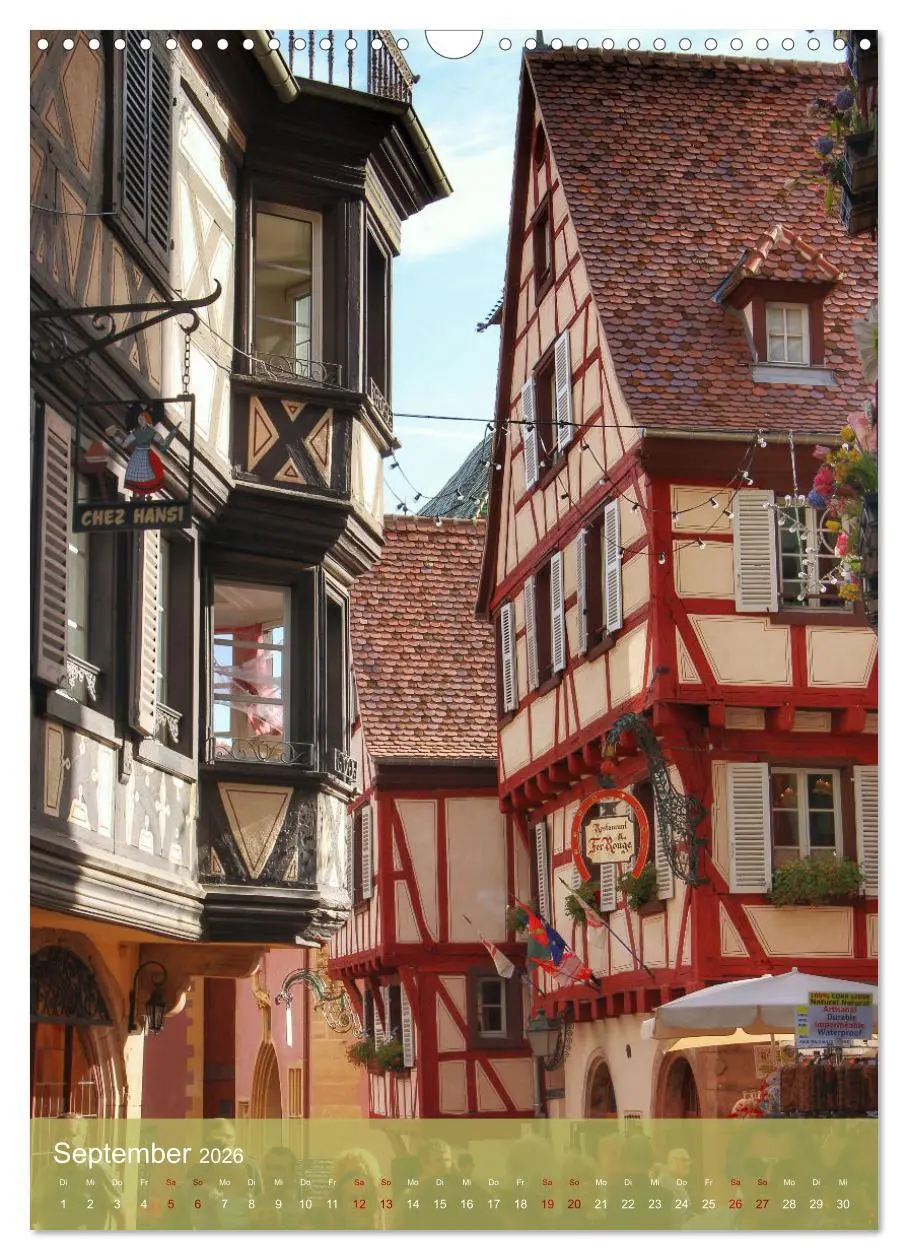 Bild: 9783516330755 | Reise durchs Elsass (Wandkalender 2026 DIN A3 hoch), CALVENDO...