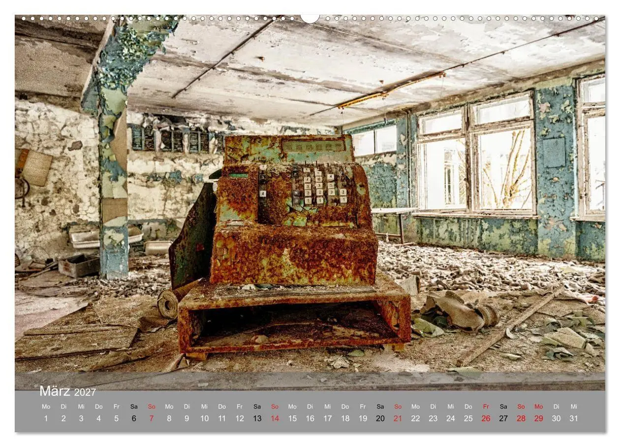 Bild: 9783569590755 | Tschernobyl - In der Sperrzone (hochwertiger Premium Wandkalender...