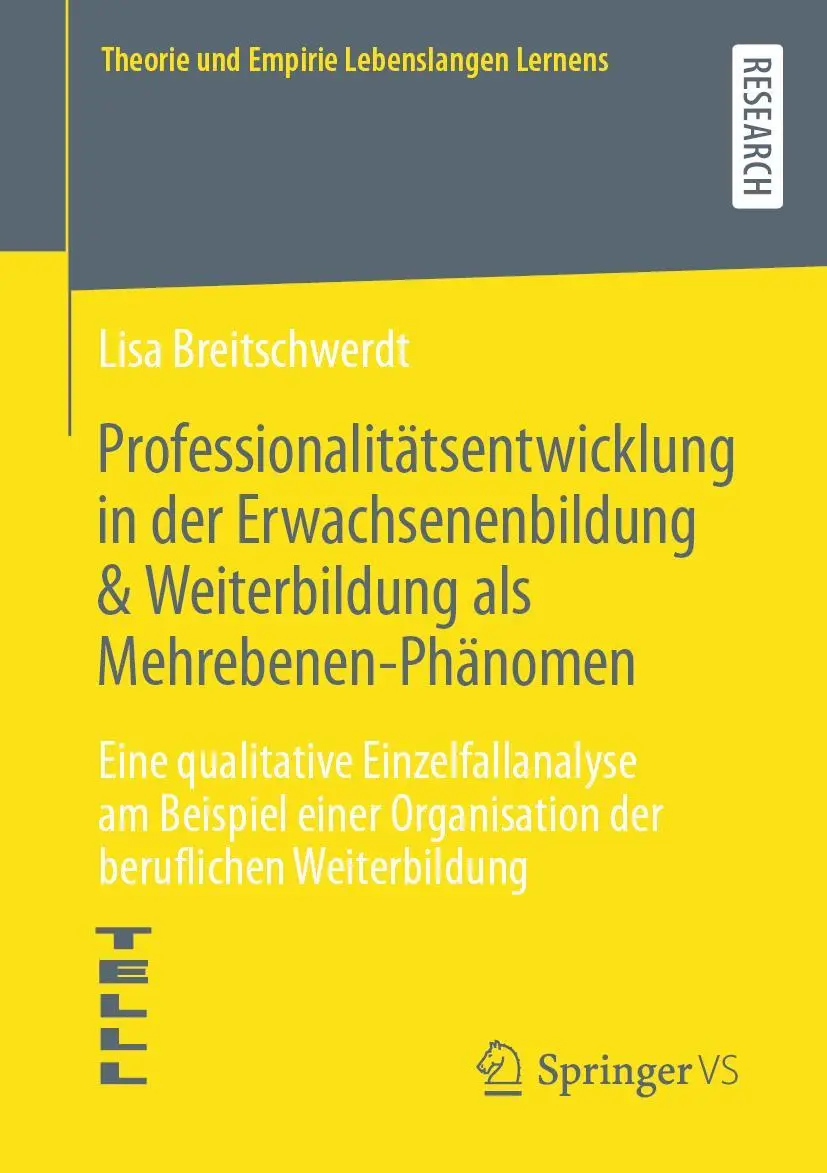 Cover: 9783658380755 | Professionalitätsentwicklung in der Erwachsenenbildung &amp;...